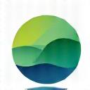 Illustration de l'entreprise GreenWave, un logo représentant une vague verte et une feuille