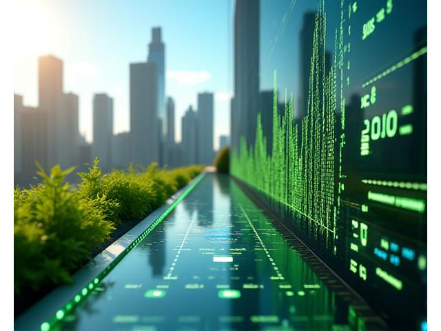 Graphique illustrant la croissance des financements verts et les opportunités de relance économique
